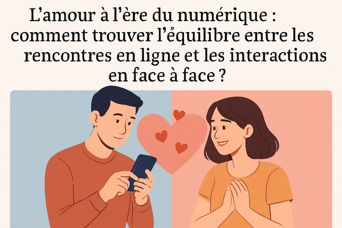 Comment trouver l&rsquo;équilibre entre les rencontres en ligne et les interactions en face à face ? - Elu Du Coeur