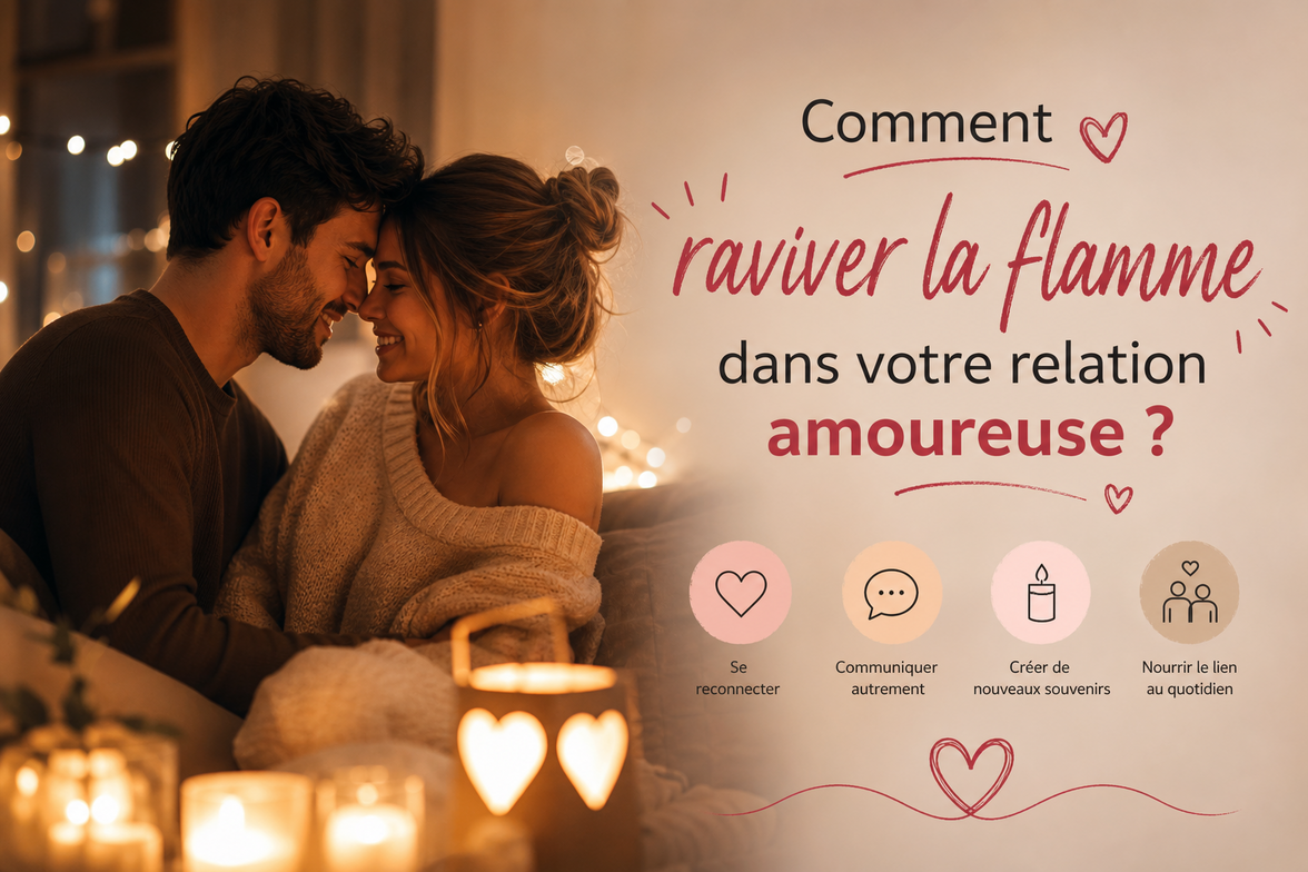 Comment raviver la flamme dans votre relation amoureuse ? - Elu Du Coeur